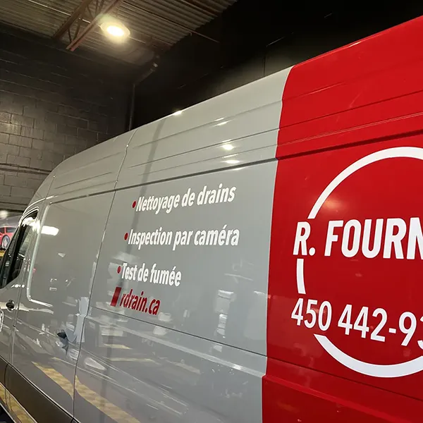 Lettrage de camion