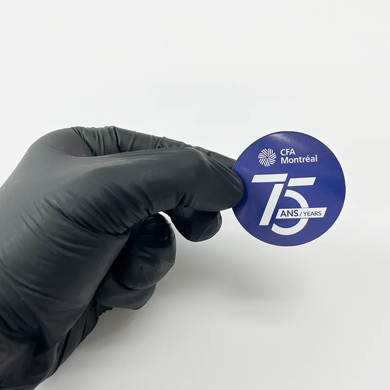 Autocollant personnalisé CFA