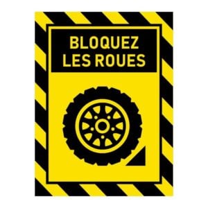 Bloquez les roues