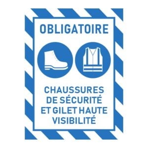 Chaussures de sécurité et GHV obligatoires