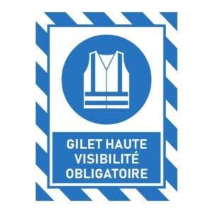 Gilet haute visibilité obligatoire