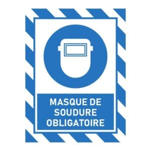 Masque de soudure obligatoire