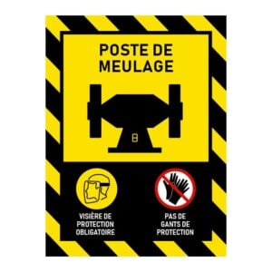 Poste de meulage