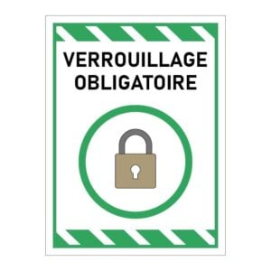 Verrouillage obligatoire
